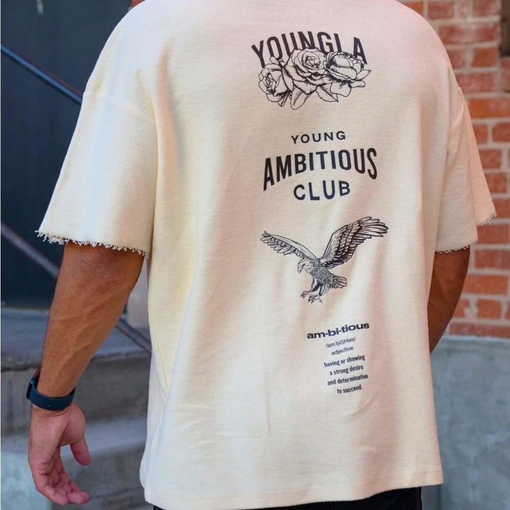 YoungLA Immortal t. Size 2XL. Off white. I will include a YoungLA sticker!